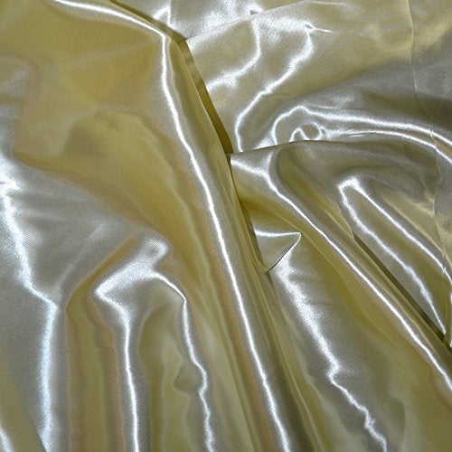 1 Yard Luxe Satin Fabric for Apparel & Event Decor - Smooth & High Sheen 60" Width