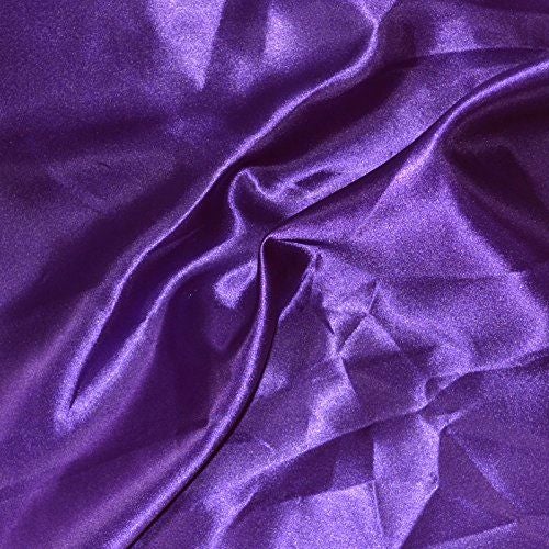 1 Yard Versatile Satin Fabric by the Yard for Apparel & Event Design - Smooth & Radiant 60" Width