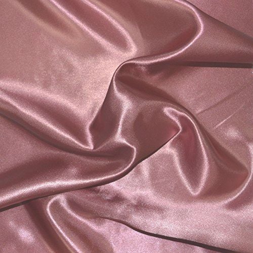 1 Yard Premium Satin Fabric by the Yard for Apparel & Events - Smooth & Lustrous 60" Width
