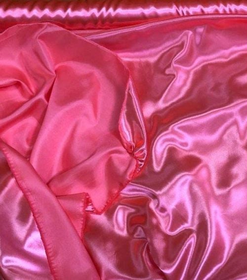 1 Yard Luxe Satin Fabric for Apparel & Event Decor - Smooth & High Sheen 60" Width