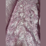 1 Yard Exquisite 3D Rose Design Satin Rosette Ribbon Fabric 54" Width