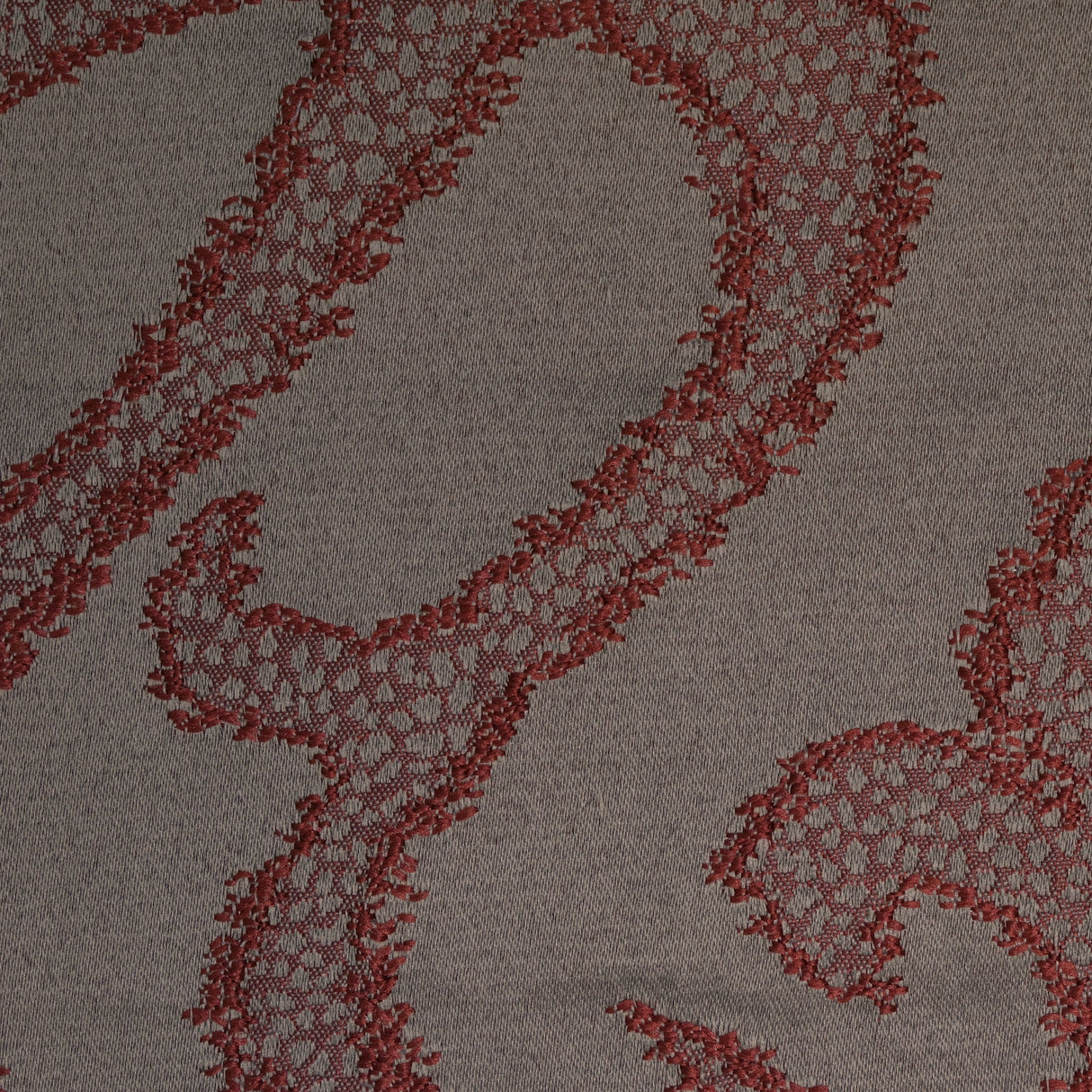 Organza Drapery Curtain Fabric Savoy 110" Embroidered