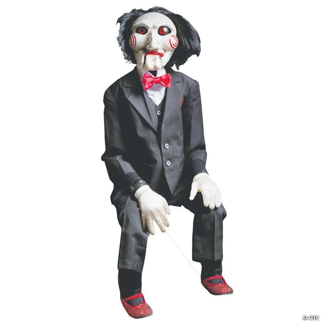 Saw™ Billy the Puppet Posable Latex Halloween Decoration