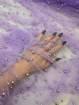 Pearl Tulle Lavender