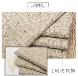 Thickened Coating Coarse Cotton and Linen Sofa Fabric DIY Solid Color Coarse Fabric Home Cushion Sofa Soft Bag Background Fabric