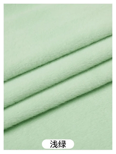 50x50cm 5mm Soft Breathable Elastic Faux Fur Fabric for Sewing Plush Toy Doll Scarf Hat Decorative Cloth Handmade DIY Fabrics