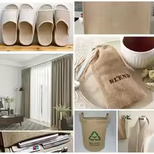63" Wide Natural Jute Burlap Fabric High Density