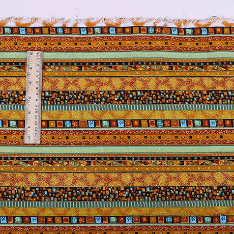 Tribal Ethnic Cotton Linen Fabric Bohemia Print DIY Sewing Material for Dresses Vintage Tablecloth Curtain Pillowcase Home Decor