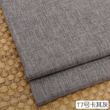 100cm*148cm Solid Color Thick Coarse Linen Sofa Fabric Cotton and Linen Curtain Tablecloth DIY Polyester Linen Fabric 400-500g/m