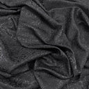 Black 3D Jacquard Fabric, Textured Brocade Fabric, Costume Drapery DIY Sewing Fabric, Suitable For Dress or Gown
