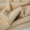 White Grey Colour Series 8mm imitation Rex rabbit Fur Fabric short plush fabric cabinet tablecloth display scarf cotton doll DIY