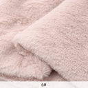 8mm Imitation Rabbit Fur Fabric Soft Short Plush For Warm Scarf, Doll,DIY Plush Toys Fabric Background Display Cloth 50x50cm/1m