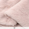 8mm Imitation Rabbit Fur Fabric Soft Short Plush For Warm Scarf, Doll,DIY Plush Toys Fabric Background Display Cloth 50x50cm/1m
