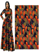 1 pc 1/3/6yards Christmas red African Fabric by the yard for party dress/ home decoration, Christmas gifts for mother day