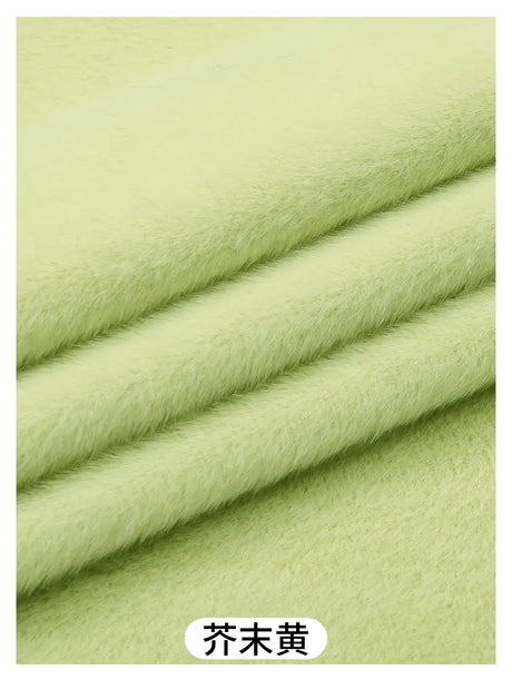 50x50cm 5mm Soft Breathable Elastic Faux Fur Fabric for Sewing Plush Toy Doll Scarf Hat Decorative Cloth Handmade DIY Fabrics