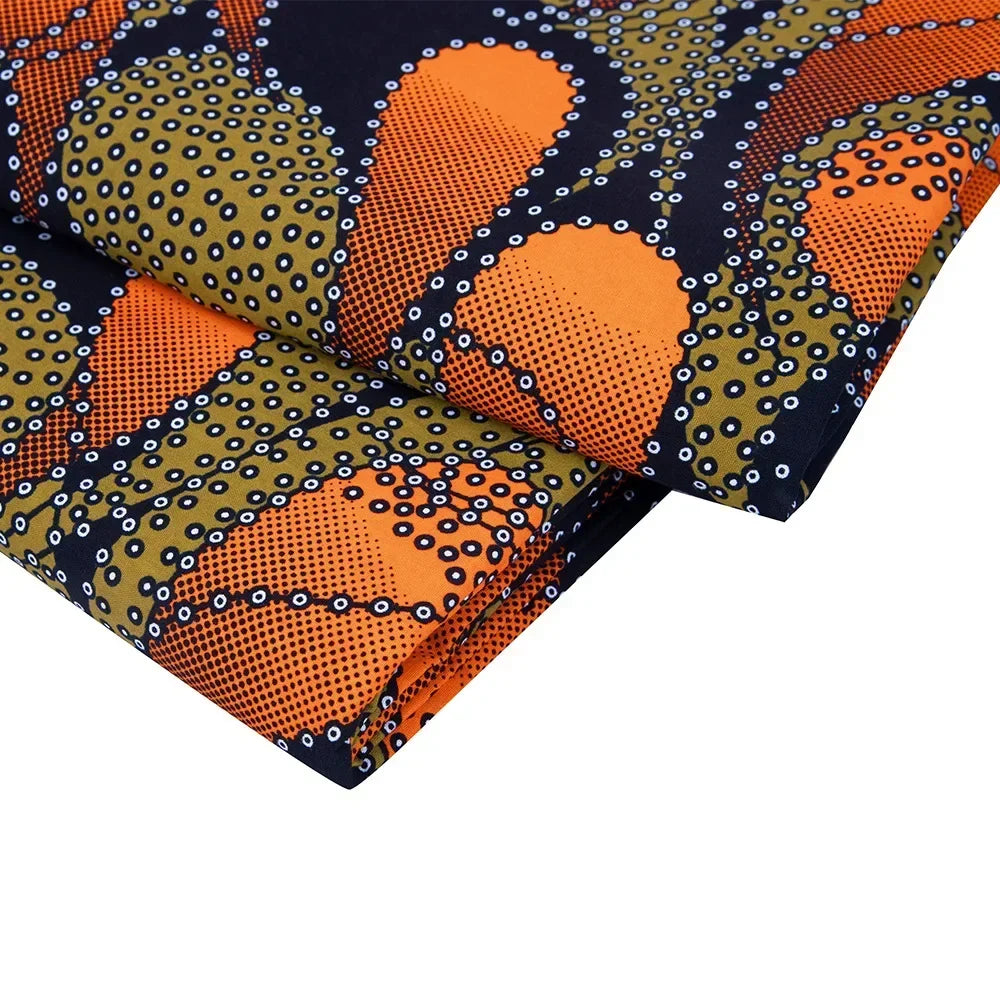 1 pc 1/3/6yards Christmas red African Fabric by the yard for party dress/ home decoration, Christmas gifts for mother day