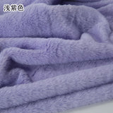 White Grey Colour Series 8mm imitation Rex rabbit Fur Fabric short plush fabric cabinet tablecloth display scarf cotton doll DIY