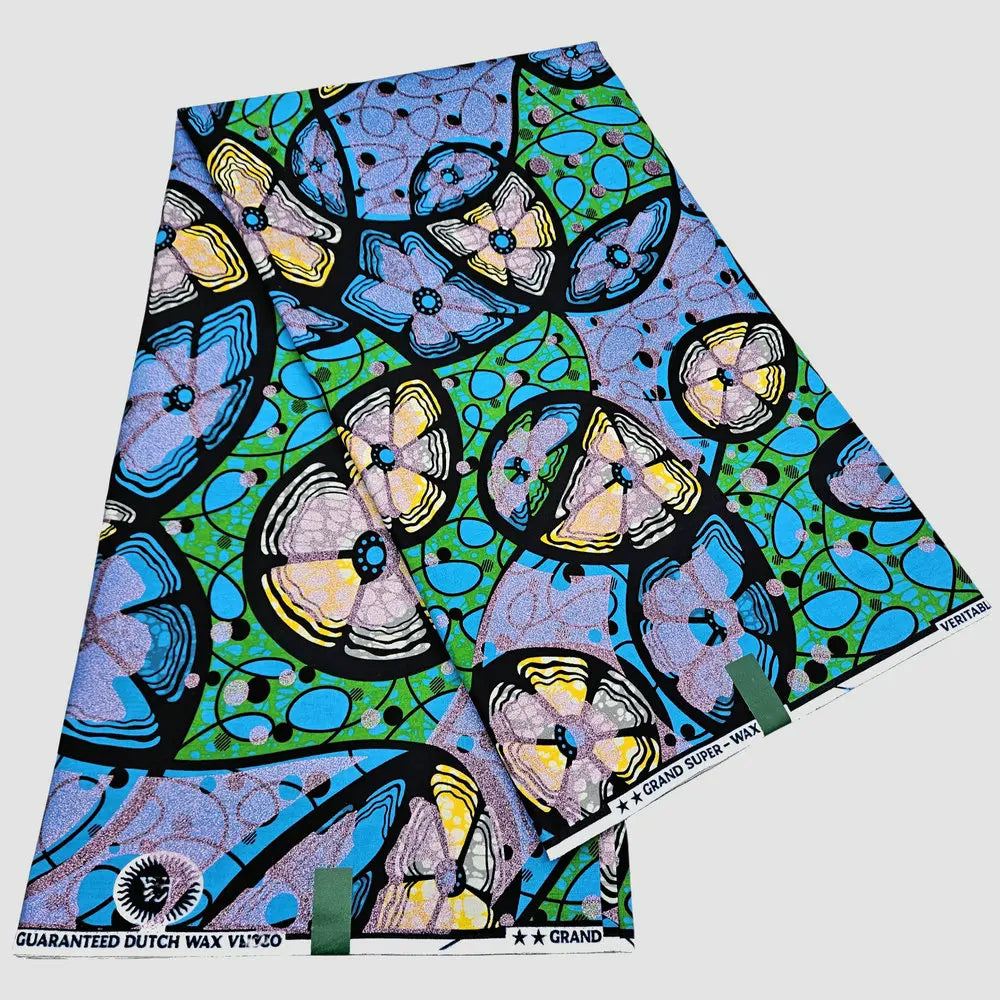 High quality grand super holland wax fabric with glitter, 100% cotton glitter wax loincloth, new pattern fabric in winter