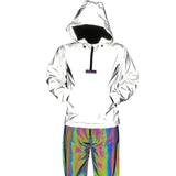 Reflective Magic Fabric Glow in the dark Rainbow Brilliant Reflecting Polyester Fiber Fabric by the yard for DIY Sewing Clothing