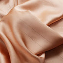 High End Bright Silk Striped Imitation Acetic Acid Fabric Satin Glossy Silk Smooth Drape Feeling Suit Dress Pants Fabric