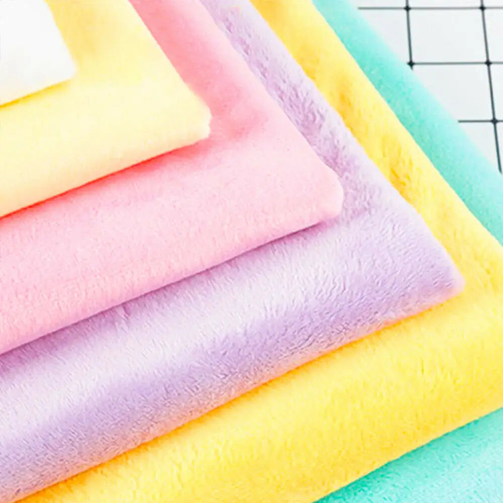 75x45cm Crystal Velvet Fabric Super Soft Plush for DIY Sewing Quilting Cushion Pillow Toy Sofa Bag Home Textile Upholstery Cloth