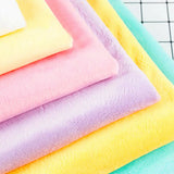 75x45cm Crystal Velvet Fabric Super Soft Plush for DIY Sewing Quilting Cushion Pillow Toy Sofa Bag Home Textile Upholstery Cloth