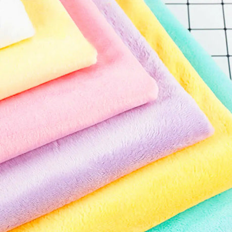 75x45cm Crystal Velvet Fabric Super Soft Plush for DIY Sewing Quilting Cushion Pillow Toy Sofa Bag Home Textile Upholstery Cloth