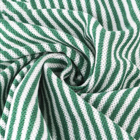 100x50cm Pure Cotton Striped Knitted Fabric For Winter Sweaters, Toy Clothes, Pillow, Cushion Handmade DIY Sewing Fabric TJ20741