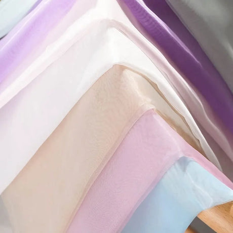 0.5m/1m/2m Satin Fabric Lining Soft and Shiny Silk-Like Material,for Clothing and Lining, Garments, DIY Craft, and Gift Wrapping