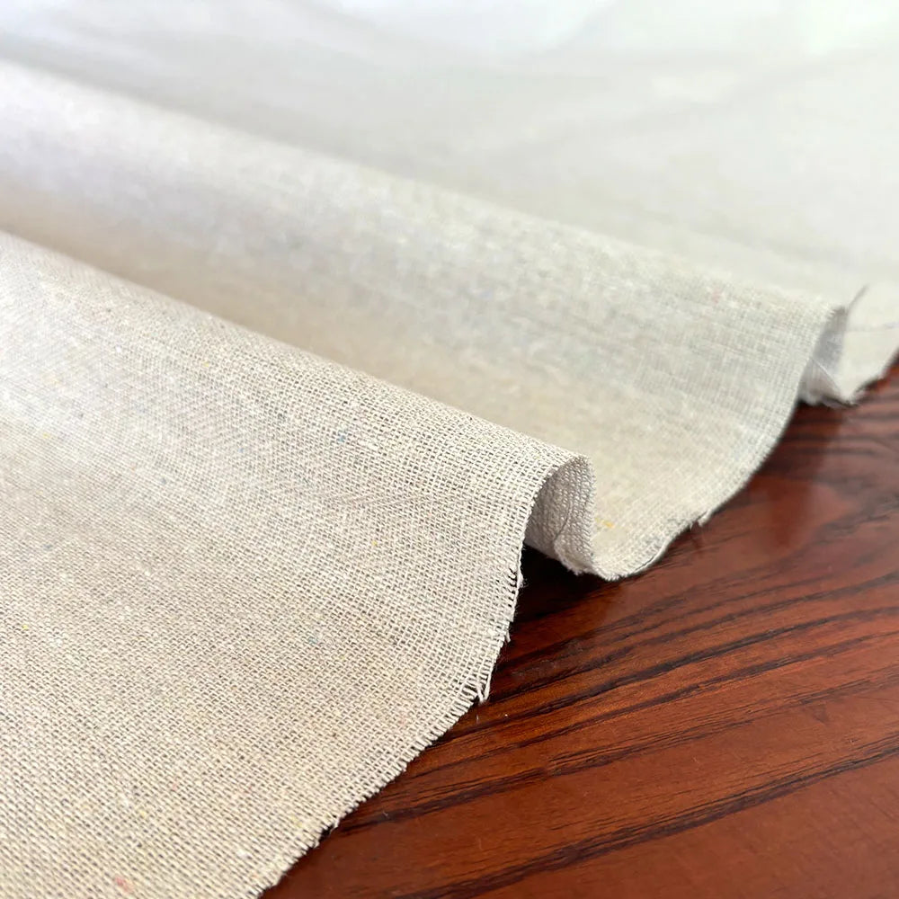 Raw Cloth Patchwork Painting Hemp Cotton Linen Fabric Burlap Sewing Textile Quilting Organic Material Craft Decoration 50x150cm