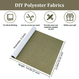 39.4x16.9 Inch Book Binding Cloth Marine Blue Bookcover Fabric Surface with Paper Backed Book Cloth DIY Book Cloth Protective
