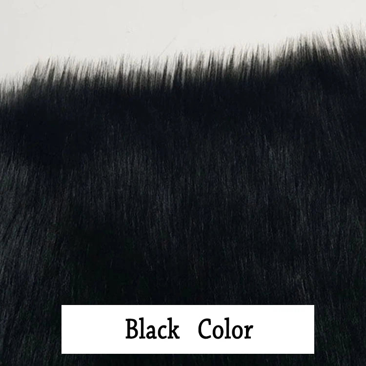 1PC 40x50CM Faux Fur Fabric Soft Plush Clothing Sewing Fabric For Toys Sofa Home Decoration Diy Handmade Crafts Material