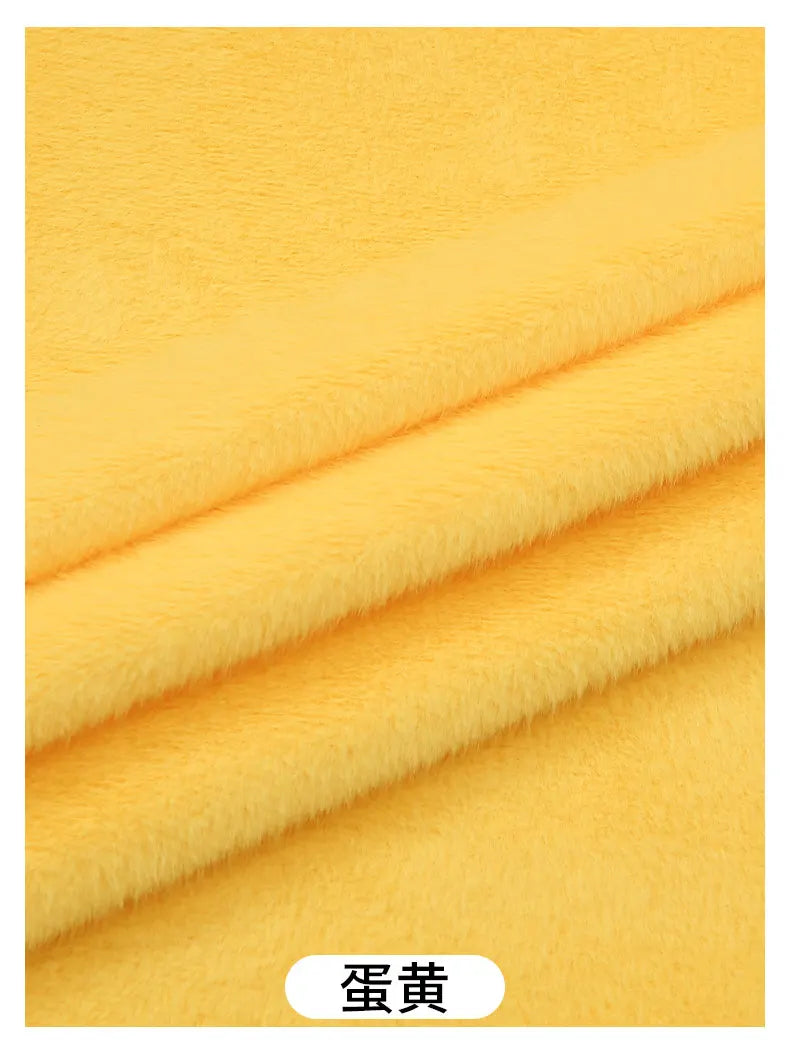 50x50cm 5mm Soft Breathable Elastic Faux Fur Fabric for Sewing Plush Toy Doll Scarf Hat Decorative Cloth Handmade DIY Fabrics