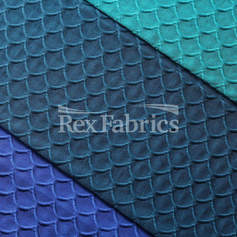 Scala Nylon Spandex Fabric - Brazilian Texture, Multiple Colors, 60" Width (1 Yard)
