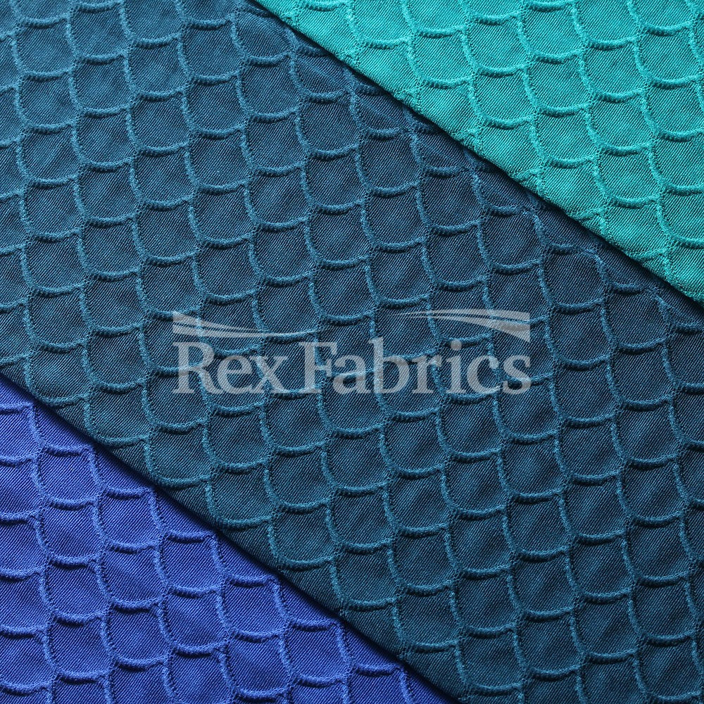 Scala Nylon Spandex Fabric - Brazilian Texture, Multiple Colors, 60" Width (1 Yard)