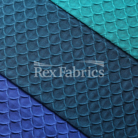 Scala Nylon Spandex Fabric - Brazilian Texture, Multiple Colors, 60" Width (1 Yard)