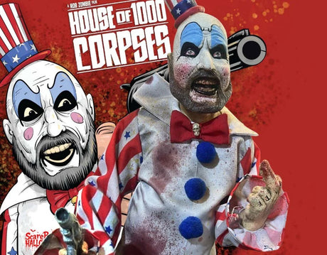 House of 1000 Corpses - Officially Licensed Captain Spaulding 36" Poseable Doll