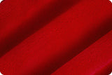 Minky Fabric Scarlet Solid Cuddle 3 58/60"