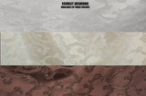 Vineyard Scarlet Jacquard Polyester Fabric - Vineyard Pattern, 58/60" Width, Multiple Colors (1 Yard)