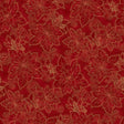 Quilting Cotton Christmas Splendor Scarlet/Gold Hoffman Fabrics