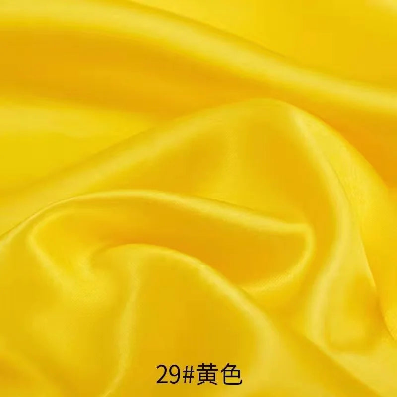 0.5m/1m/2m Satin Fabric Lining Soft and Shiny Silk-Like Material,for Clothing and Lining, Garments, DIY Craft, and Gift Wrapping