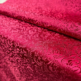 75x50cm Wheat Floral Pattern Damask Silk Satin Brocade Jacquard Fabric DIY Cheongsam Costume Upholstery Curtain Sewing Patchwork
