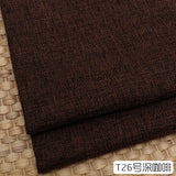 100cm*148cm Solid Color Thick Coarse Linen Sofa Fabric Cotton and Linen Curtain Tablecloth DIY Polyester Linen Fabric 400-500g/m