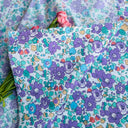 Betsy Floral 60S Tissun liberty Cotton Fabric For Kids Baby Sewing Cloth Dresses Skirt DIY Handmade Designer Patchwork Meter