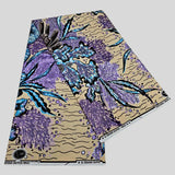 African cotton wax prints fabric, grand super Hollandais wax fabric, golden wax glitter, 6 yards per piece