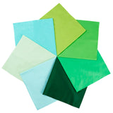 7PCS 25 x 25cm/50 x 50cm Squares Cotton Craft Plain Fabric Cloths for DIY Bundle Patchwork Quilting Sewing Scrapbooking Artcraft