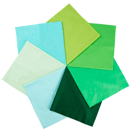 7PCS 25 x 25cm/50 x 50cm Squares Cotton Craft Plain Fabric Cloths for DIY Bundle Patchwork Quilting Sewing Scrapbooking Artcraft