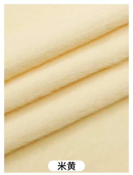 50x50cm 5mm Soft Breathable Elastic Faux Fur Fabric for Sewing Plush Toy Doll Scarf Hat Decorative Cloth Handmade DIY Fabrics