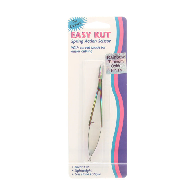 Precision Cutting Spring Action Rainbow Scissors