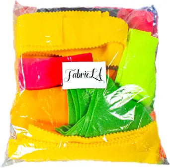 Acrylic Felt Craft Fabric Random Multi-Color Scrap Bag Bundle